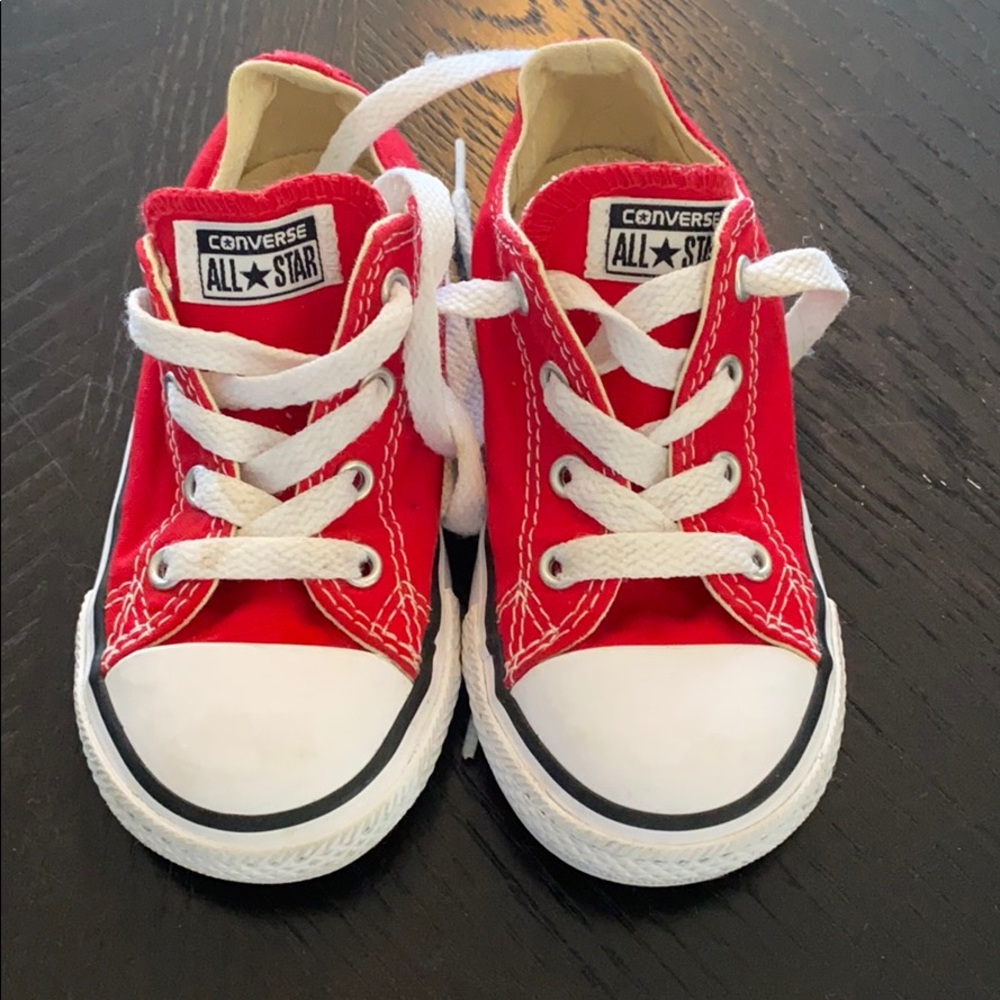 Red converse